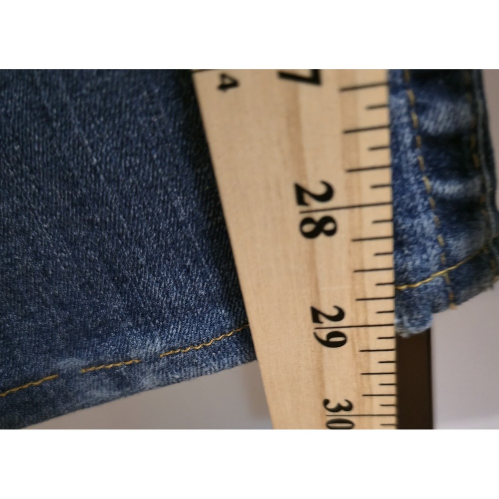 True Religion Joey Bootcut Jeans Low Rise Y2K Western Stitch Size 28 - Picture 10 of 13